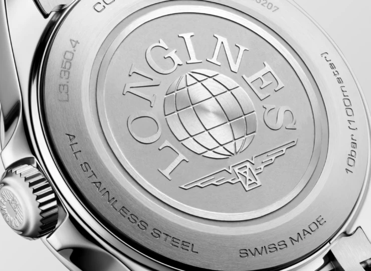 LONGINES コンクエスト 30mm ホワイト サンドブラスト仕上げ文字盤 L3.350.4.12.6