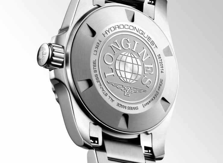 LONGINES ハイドロコンクエスト 30mm マットホワイト文字盤 L3.369.4.12.6