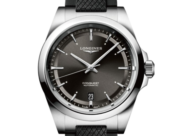 LONGINES コンクエスト 38mm ブラック「サンレイ」文字盤 L3.720.4.52.9