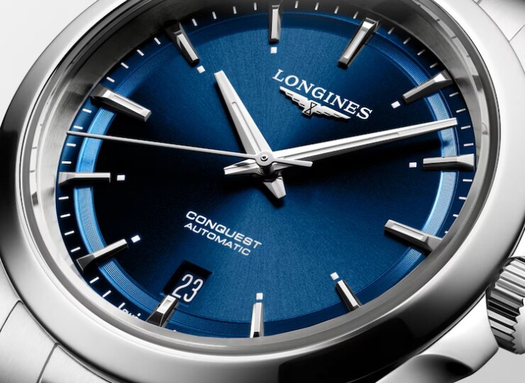 LONGINES コンクエスト 38mm ブルー「サンレイ」文字盤 L3.720.4.92.9