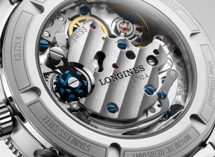 LONGINES スピリット パイロット フライバック 39.5mm マットブルー文字盤 ステンレススティール ブレスレット L3.721.4.93.6