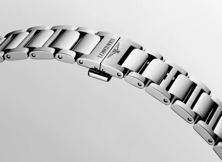 LONGINES コンクエスト 38mm ブラック サンドブラスト仕上げ文字盤 ステンレススティール L3.750.4.52.6