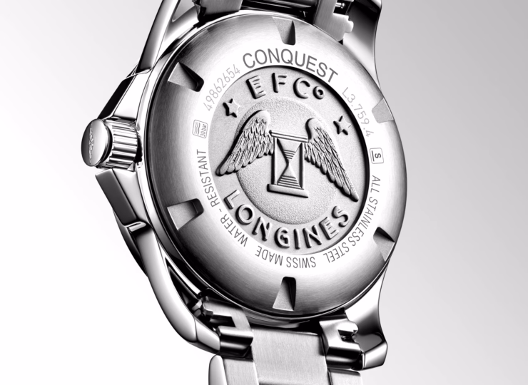 LONGINES コンクエスト 41mm ブラックラッカー「ポリッシュ」文字盤 L3.759.4.58.6