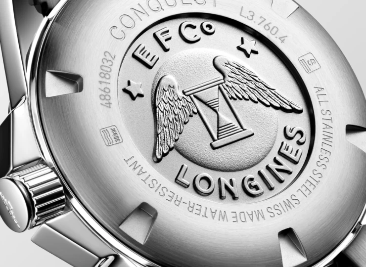 LONGINES コンクエスト 43mm シルバー「サンレイ」文字盤 L3.760.4.76.6