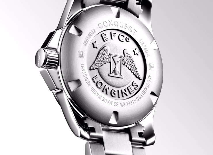 LONGINES コンクエスト 43mm シルバー「サンレイ」文字盤 L3.760.4.76.6