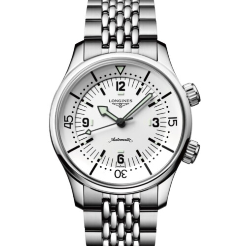 レジェンドダイバー 39mm マットホワイト文字盤