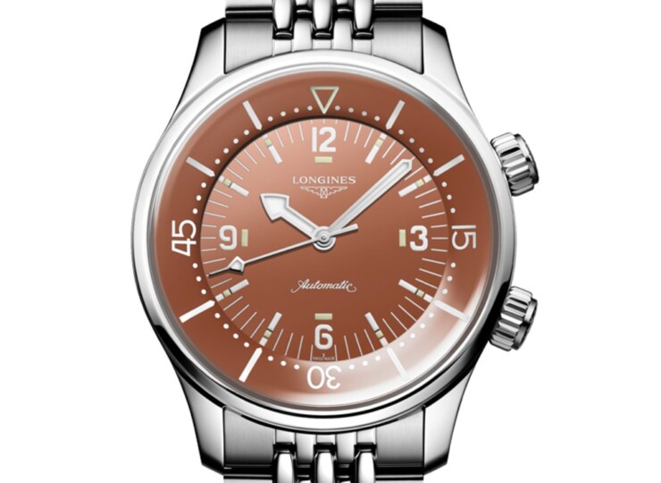 LONGINES レジェンドダイバー 39mm テラコッタ文字盤 L3.764.4.96.6