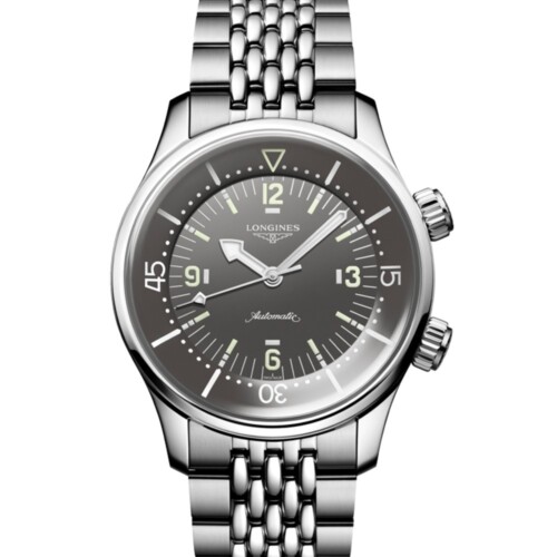 レジェンドダイバー 39mm グレー文字盤