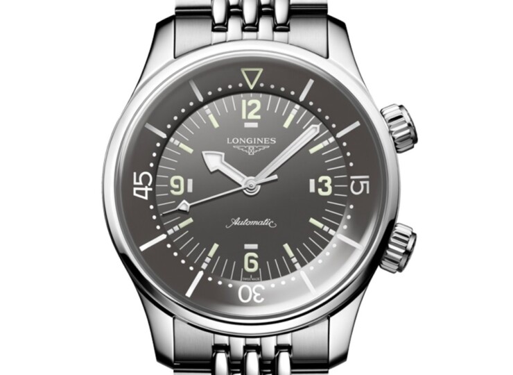 LONGINES レジェンドダイバー 39mm グレー文字盤 L3.764.4.99.6