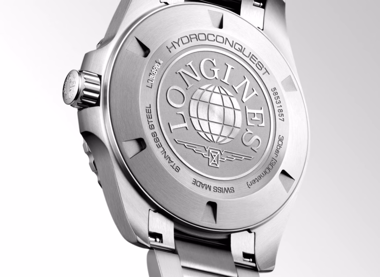 LONGINES ハイドロコンクエスト 42mm ブラック サンドブラスト仕上げ文字盤 ステンレススティール L3.769.4.56.6