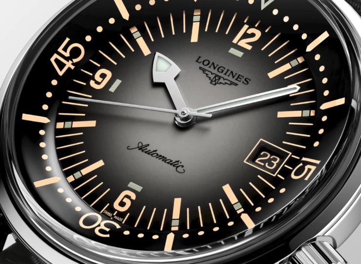 LONGINES レジェンドダイバー 42mm グレー文字盤 L3.774.4.70.2