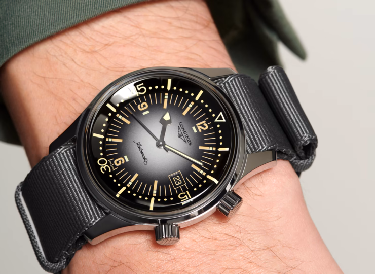 LONGINES レジェンドダイバー 42mm グレー文字盤 L3.774.4.70.2