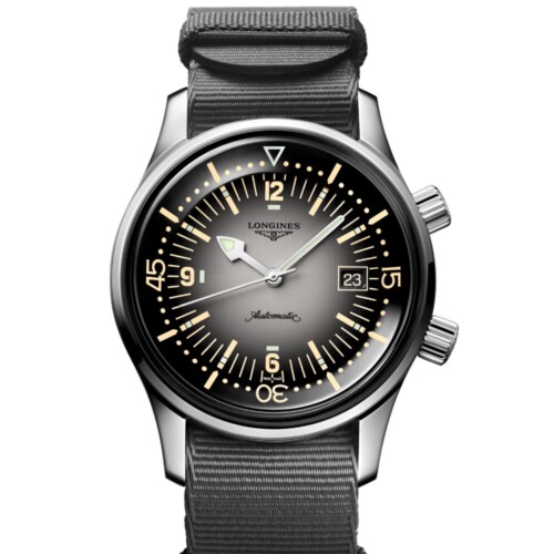 LONGINES レジェンドダイバー 42mm グレー文字盤 L3.774.4.70.2