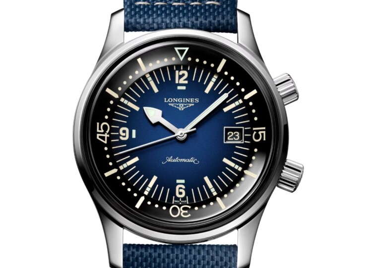 LONGINES レジェンドダイバー 42mm ブルー文字盤 L3.774.4.90.2