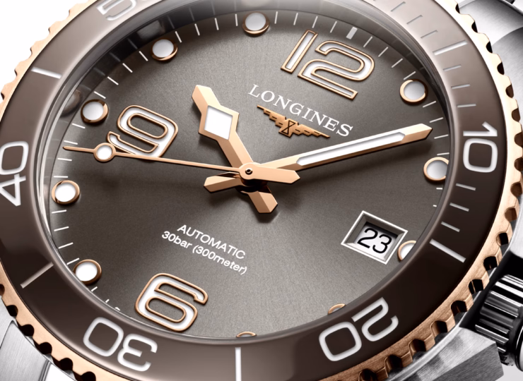 LONGINES ハイドロコンクエスト 39mm サンレイグレー文字盤 L3.780.3.78.6