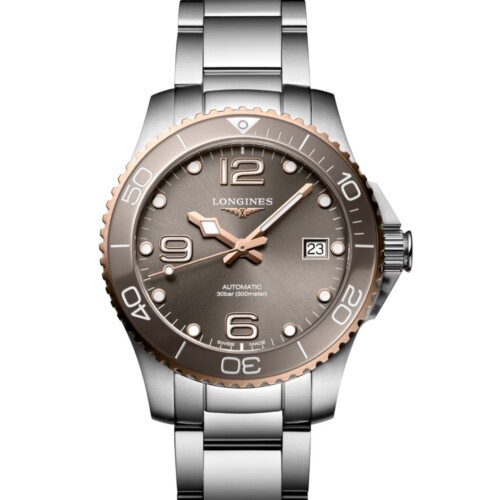 ハイドロコンクエスト 39mm サンレイグレー文字盤