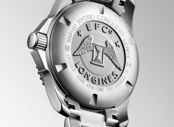 LONGINES ハイドロコンクエスト 41mm グリーンマット文字盤 L3.781.4.06.6