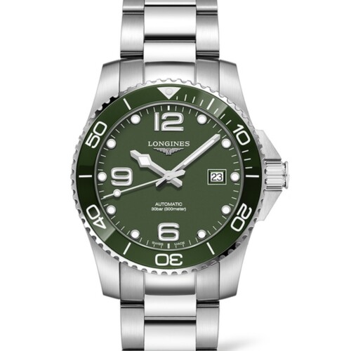 ハイドロコンクエスト 41mm グリーンマット文字盤