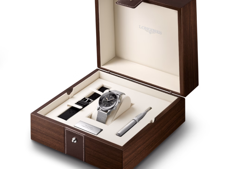 LONGINES レジェンドダイバー 42mm ブラック グレイン仕上げ文字盤 L3.795.4.59.9