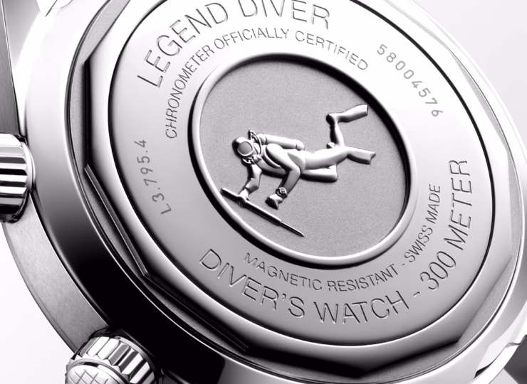 LONGINES レジェンドダイバー 42mm ブラック グレイン仕上げ文字盤 L3.795.4.59.9