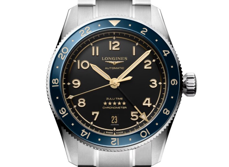 LONGINES スピリット ZULU TIME 39mm L3.802.4.60.6