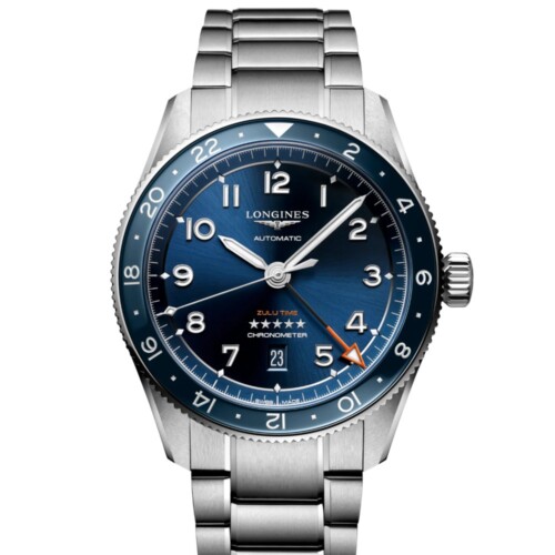 スピリット ズールータイム 42mm ブルー「サンレイ」文字盤 ステンレススティールとセラミック ブレスレット