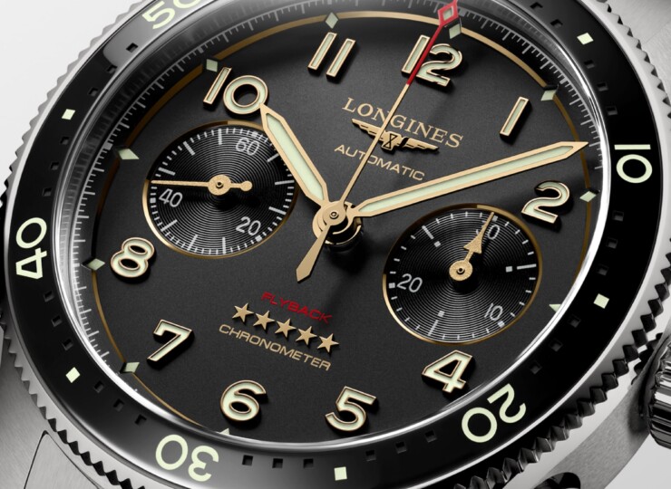 LONGINES スピリット フライバック 42mm アンスラサイト文字盤 L3.821.1.53.6