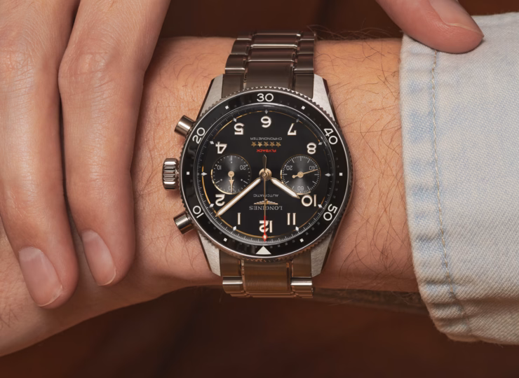 LONGINES スピリット フライバック 42mm アンスラサイト文字盤 L3.821.1.53.6