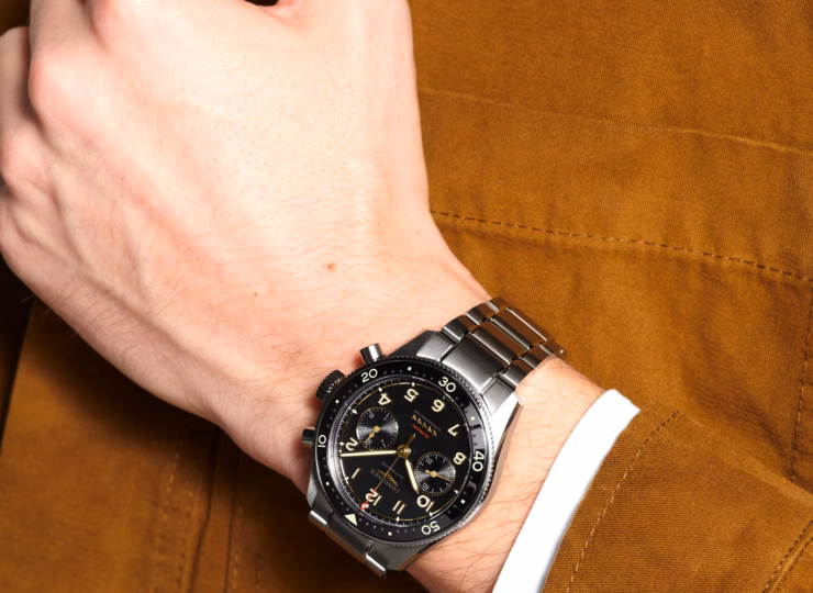 LONGINES スピリット フライバック 42mm アンスラサイト文字盤 L3.821.1.53.6