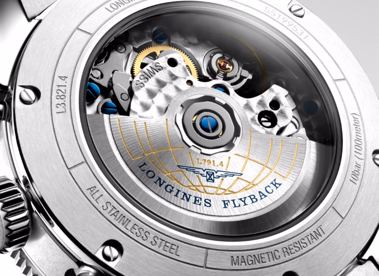 LONGINES スピリット フライバック 42mm ブルー「サンレイ」文字盤 L3.821.4.93.6