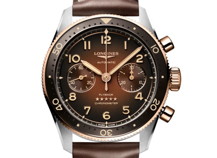 LONGINES スピリット フライバック 42mm ブラウン文字盤 L3.821.5.59.2