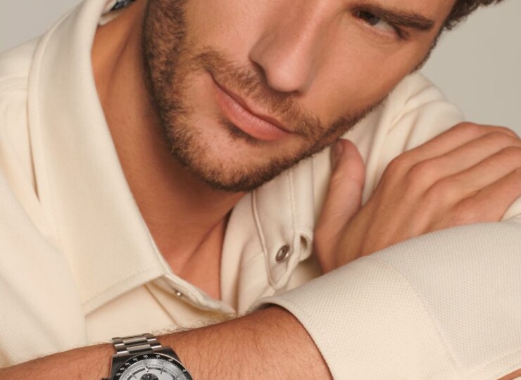 LONGINES コンクエスト クロノグラフ 42mm シルバーマット、ブラックカウンター文字盤 L3.835.4.72.6