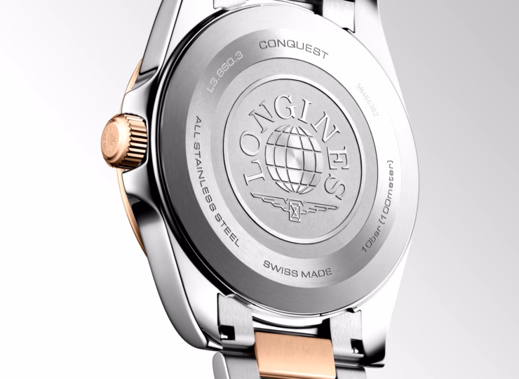LONGINES コンクエスト 41mm ブルー サンドブラスト仕上げ文字盤 L3.860.3.98.7