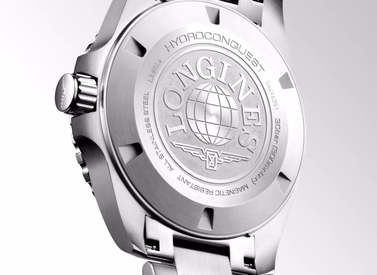LONGINES ハイドロコンクエスト GMT 43mm ブルー「サンレイ」文字盤 ステンレススティールとセラミック ブレスレット L3.890.4.96.6