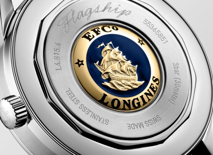 LONGINES フラッグシップ ヘリテージ 38.5mm サンレイグリーン文字盤 L4.815.4.02.2