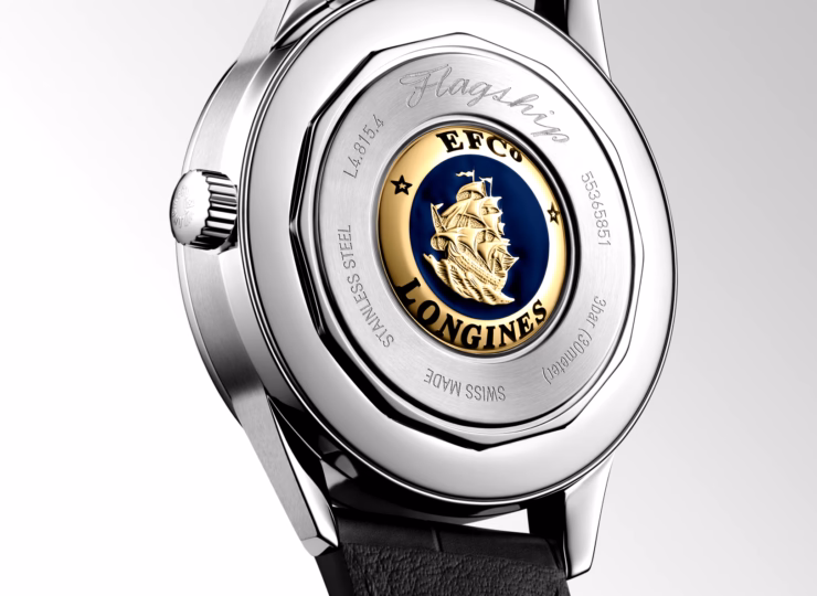 LONGINES フラッグシップ ヘリテージ 38.5mm サンレイグリーン文字盤 L4.815.4.02.2
