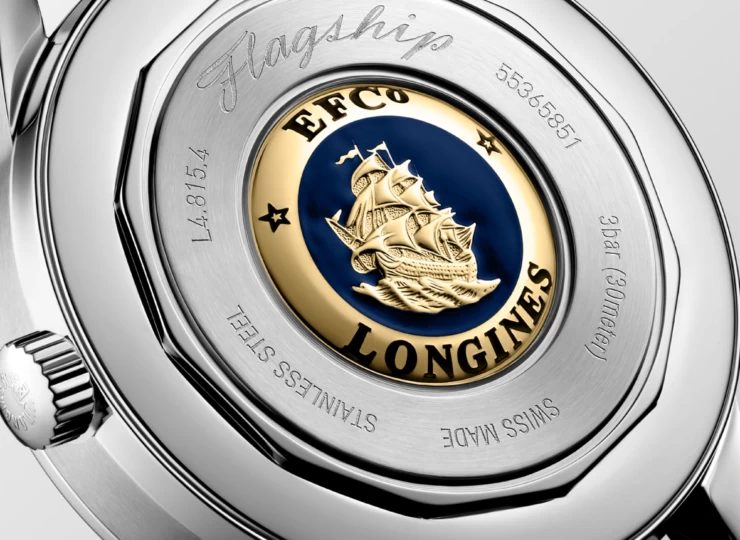 LONGINES フラッグシップ ヘリテージ 38.5mm サンレイ ベージュ文字盤 L4.815.4.62.2