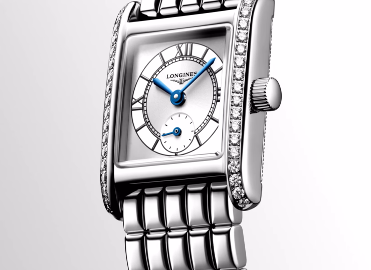 LONGINES ミニ ドルチェヴィータ 21.5×29mm シルバー「サンレイ」文字盤 L5.200.0.75.6