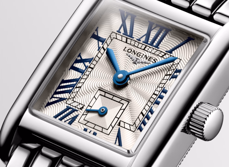 LONGINES ミニ ドルチェヴィータ 21.5×29mm シルバー「フランケ」文字盤 ステンレススティール ブレスレット L5.200.4.71.6
