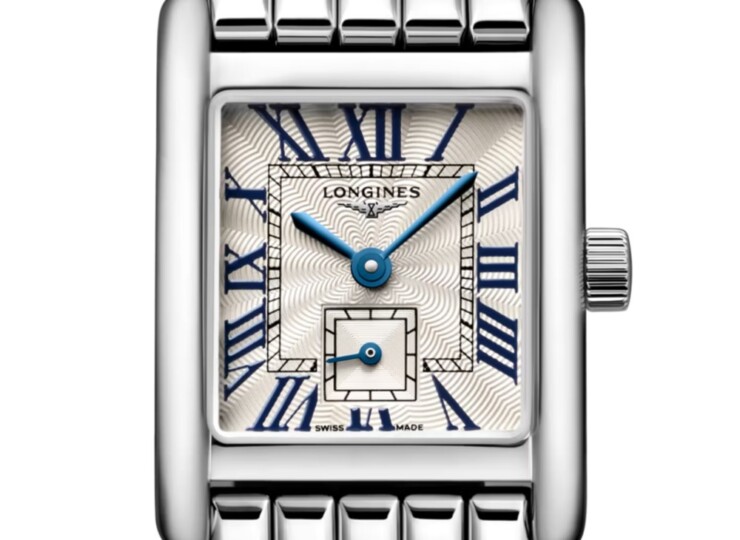 LONGINES ミニ ドルチェヴィータ 21.5×29mm シルバー「フランケ」文字盤 ステンレススティール ブレスレット L5.200.4.71.6