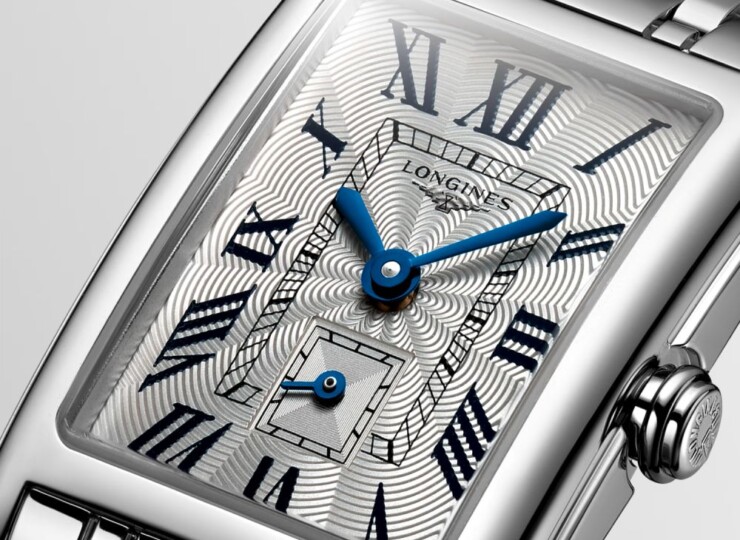 LONGINES ドルチェヴィータ 20.8×32mm シルバー「フランケ」文字盤 ステンレススティール ブレスレット L5.255.4.71.6