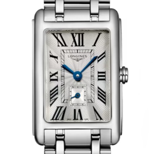 LONGINES ドルチェヴィータ 20.8×32mm シルバー「フランケ」文字盤 ステンレススティール ブレスレット L5.255.4.71.6