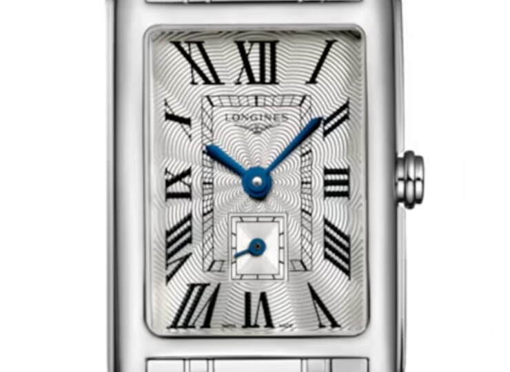 LONGINES ドルチェヴィータ 20.8×32mm シルバー「フランケ」文字盤 ステンレススティール ブレスレット L5.255.4.71.6