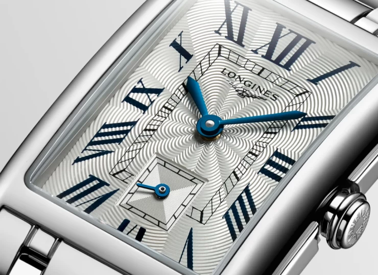 LONGINES ドルチェヴィータ 23.3×37mm シルバー「フランケ」文字盤 ステンレススティール ブレスレット ペイント ローマ数字 L5.512.4.71.6