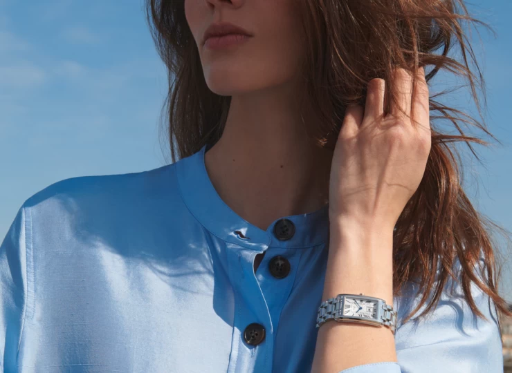 LONGINES ドルチェヴィータ 23.3×37mm シルバー「フランケ」文字盤 ステンレススティール ブレスレット ペイント ローマ数字 L5.512.4.71.6