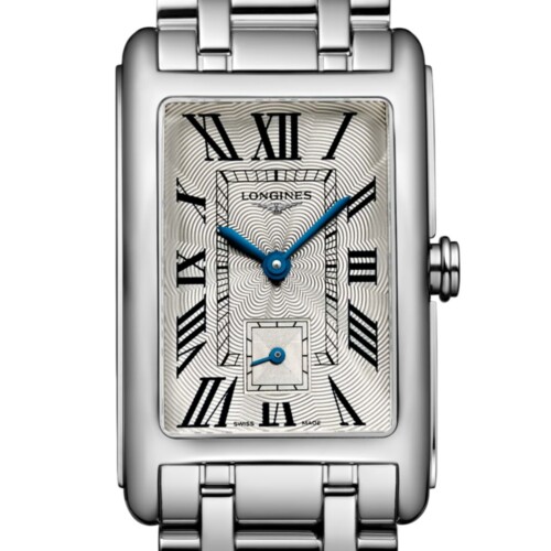 LONGINES ドルチェヴィータ 23.3×37mm シルバー「フランケ」文字盤 ステンレススティール ブレスレット ペイント ローマ数字 L5.512.4.71.6