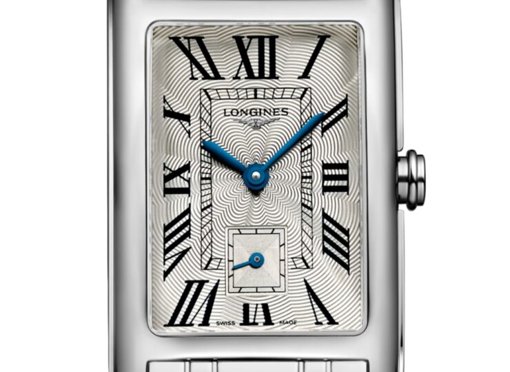LONGINES ドルチェヴィータ 23.3×37mm シルバー「フランケ」文字盤 ステンレススティール ブレスレット ペイント ローマ数字 L5.512.4.71.6