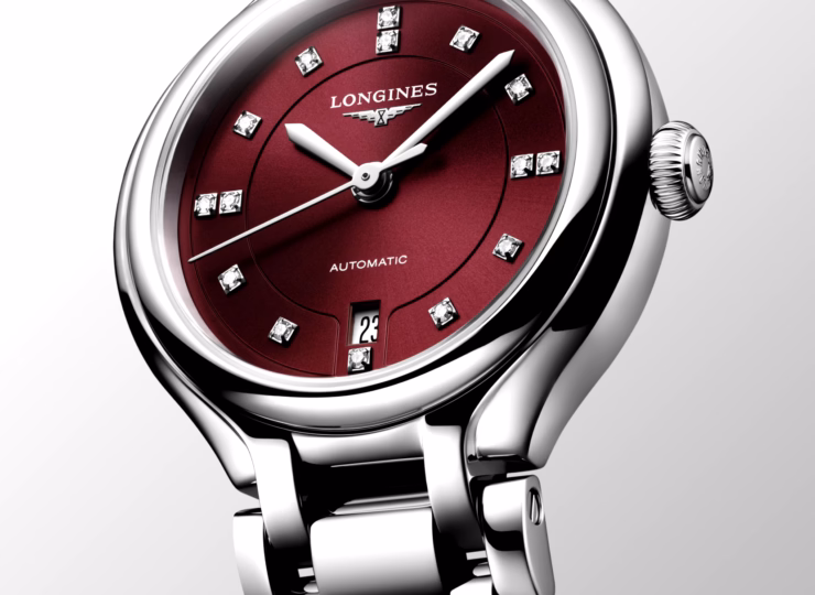 LONGINES プリマルナ 30mm ボルドー文字盤 L8.123.4.67.6