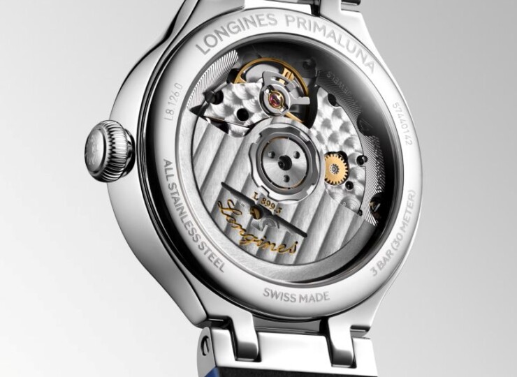 LONGINES プリマルナ 34mm ブルー マザーオブパール文字盤 L8.126.0.97.2