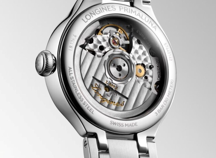 LONGINES プリマルナ 34mm シルバー文字盤 ステンレススティール ブレスレット L8.126.4.71.6